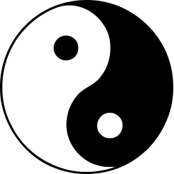 Sticker Yin et Yang