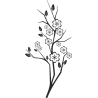 Sticker Branche fleurie