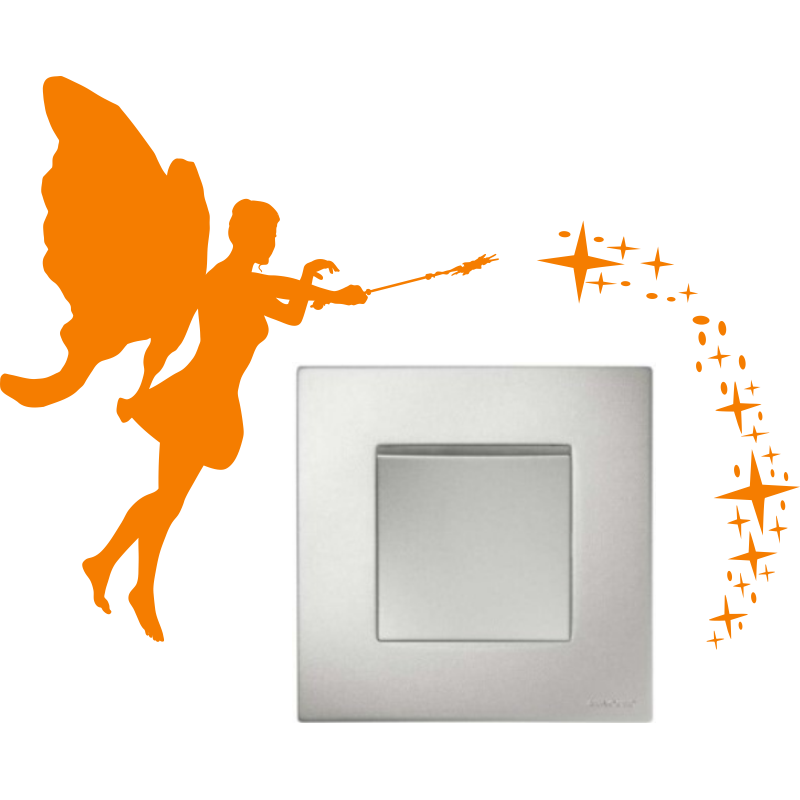 Sticker Fée  pour interrupteur