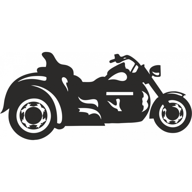 Sticker Moto Tricke 1