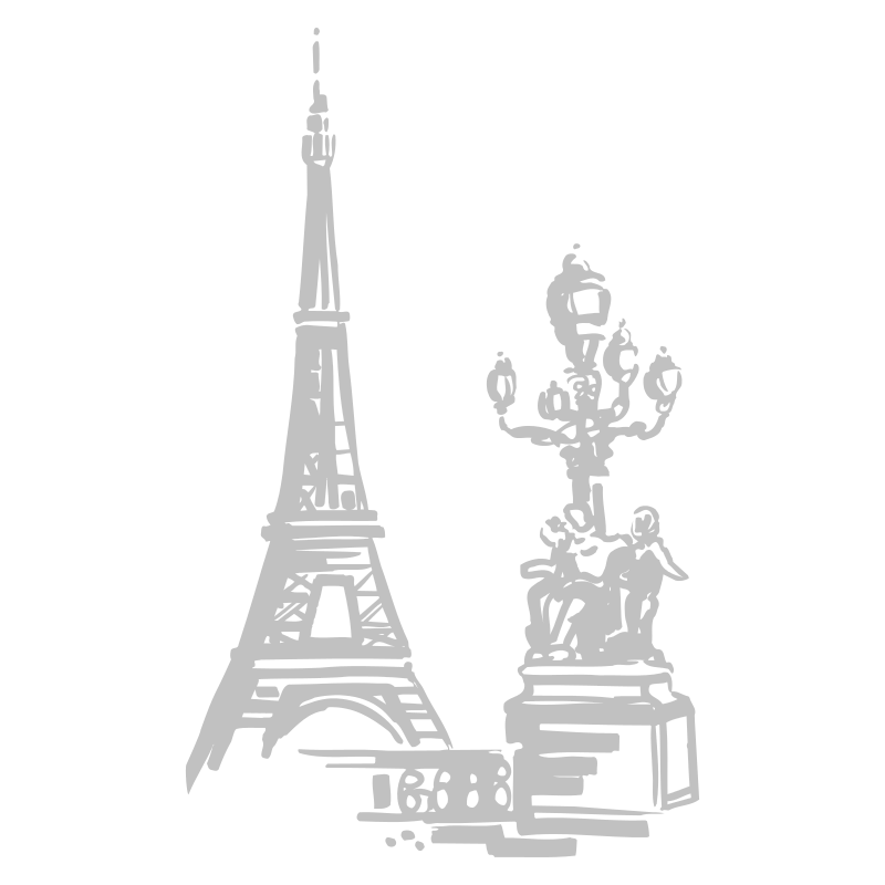 Sticker Ambiance Parisienne