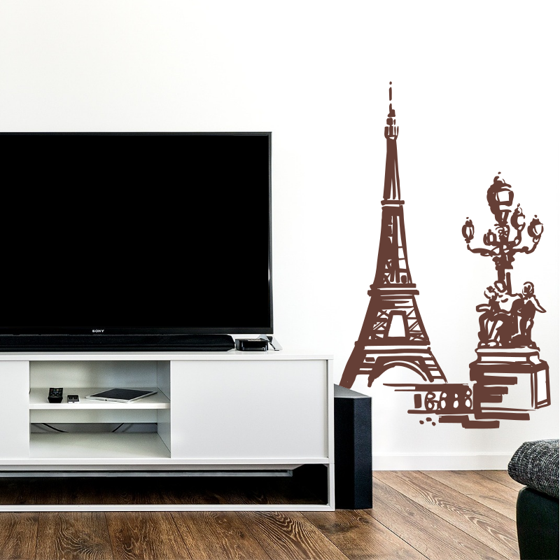 Sticker Ambiance Parisienne