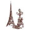 Sticker Ambiance Parisienne