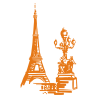 Sticker Ambiance Parisienne