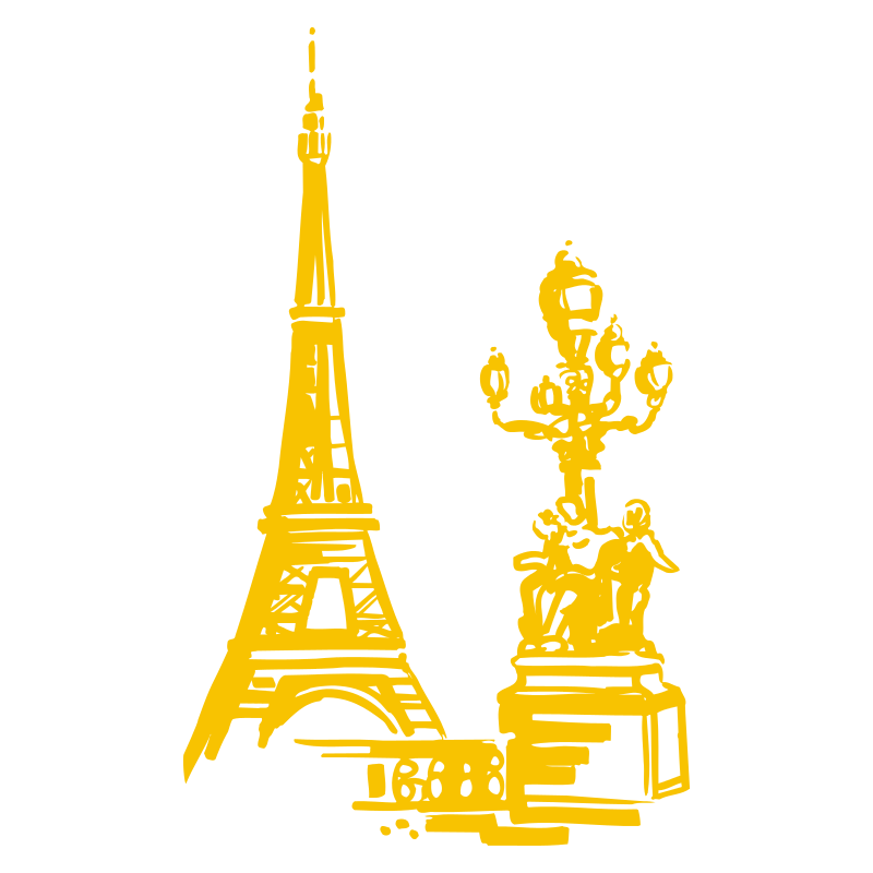 Sticker Ambiance Parisienne