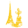 Sticker Ambiance Parisienne