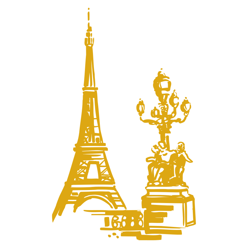 Sticker Ambiance Parisienne