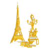 Sticker Ambiance Parisienne