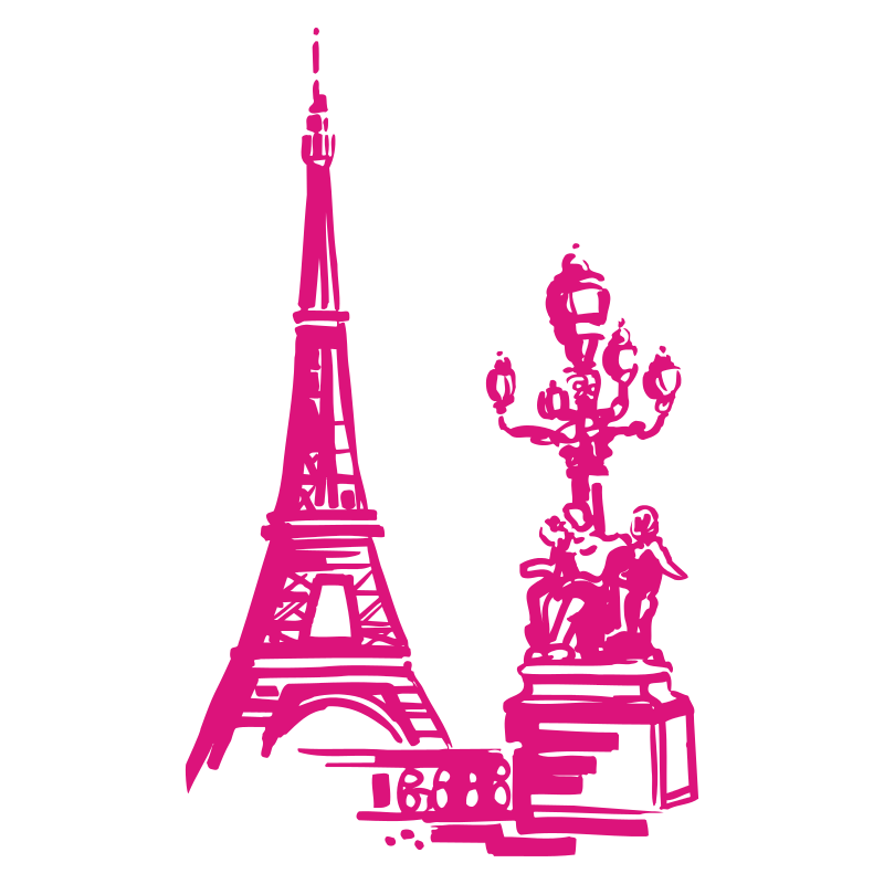 Sticker Ambiance Parisienne