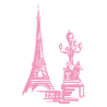 Sticker Ambiance Parisienne