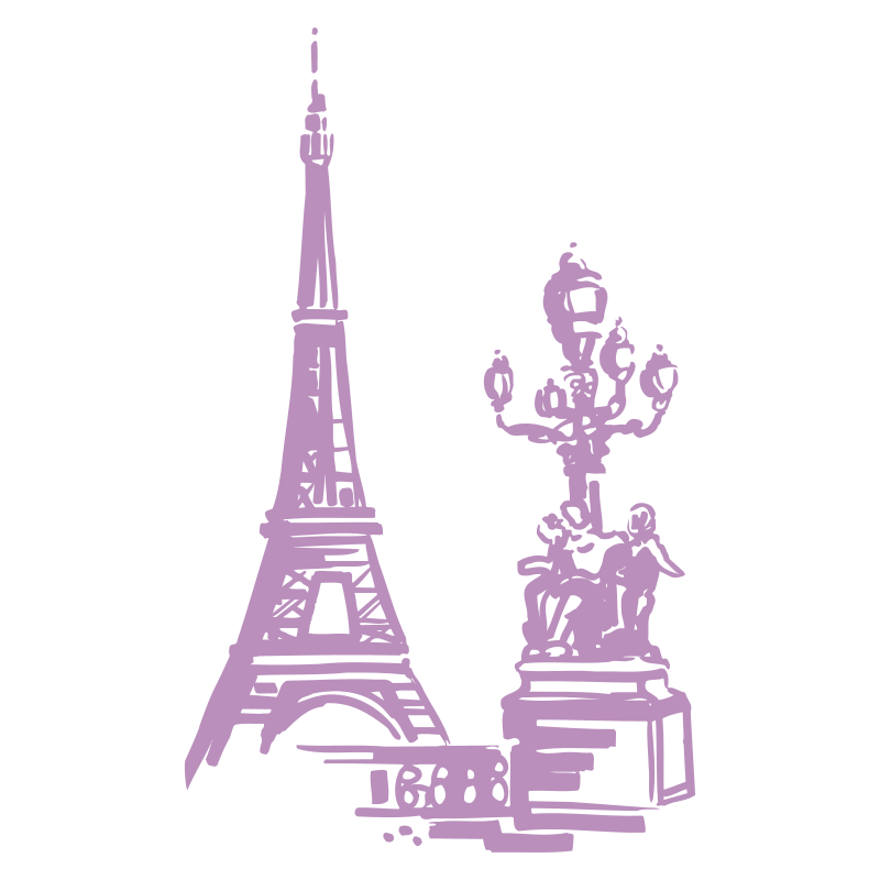 Sticker Ambiance Parisienne