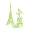 Sticker Ambiance Parisienne