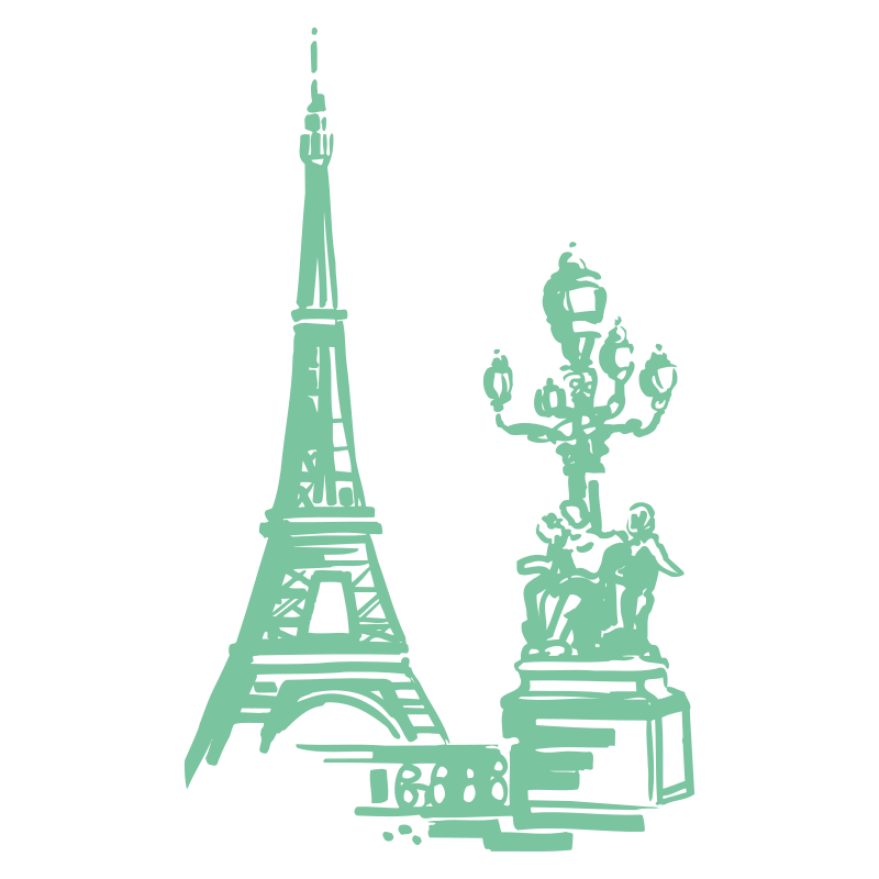 Sticker Ambiance Parisienne