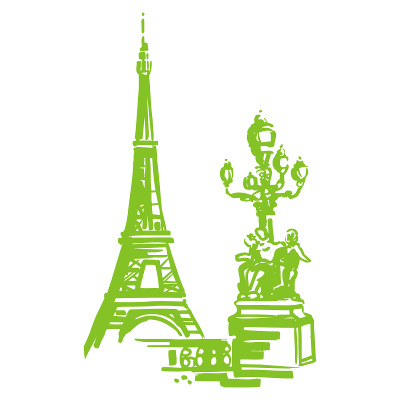 Sticker Ambiance Parisienne