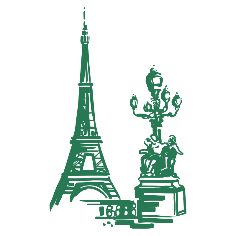Sticker Ambiance Parisienne