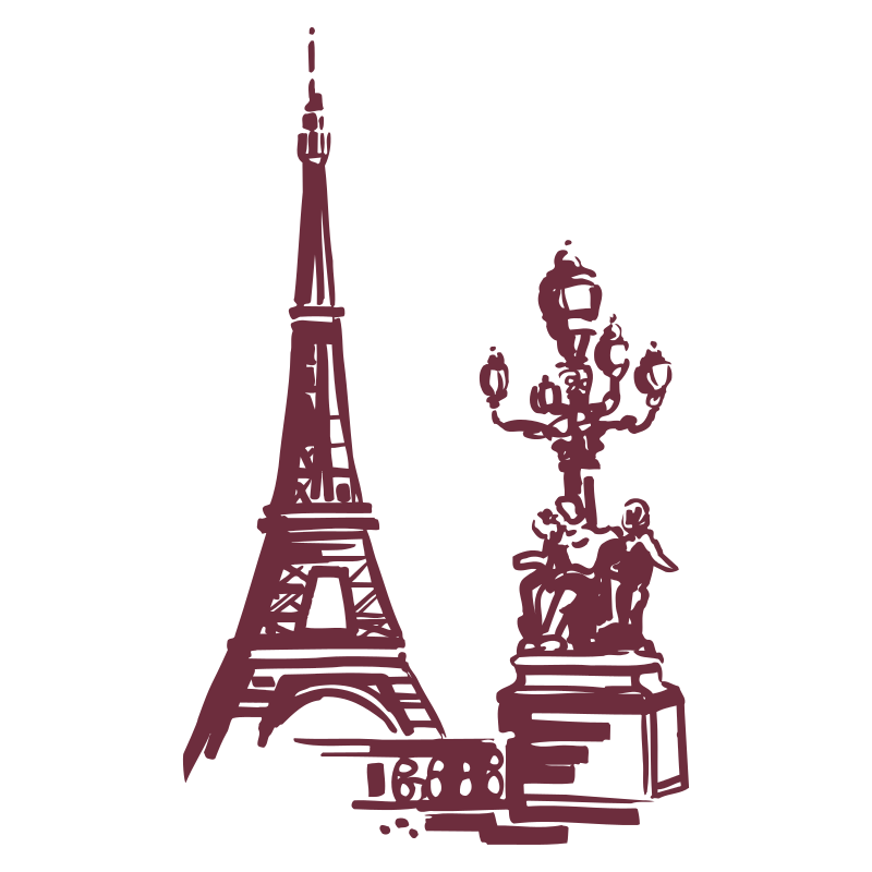Sticker Ambiance Parisienne