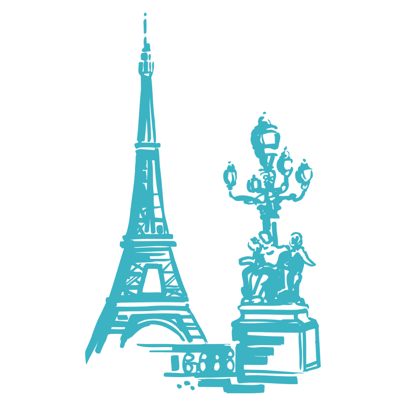 Sticker Ambiance Parisienne