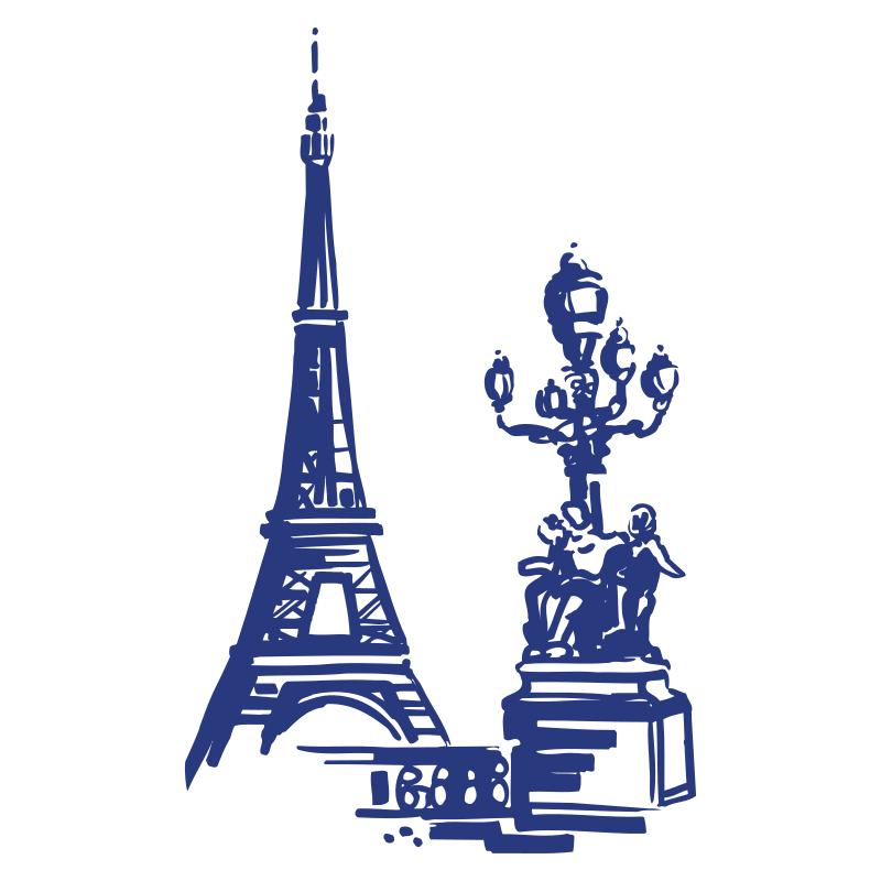 Sticker Ambiance Parisienne