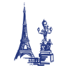 Sticker Ambiance Parisienne