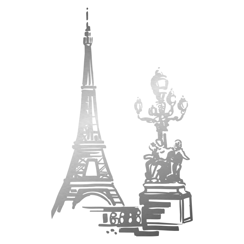 Sticker Ambiance Parisienne