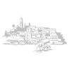 Sticker paysage Grec
