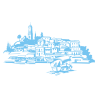 Sticker paysage Grec