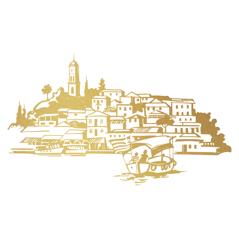 Sticker paysage Grec