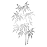 Sticker bambou