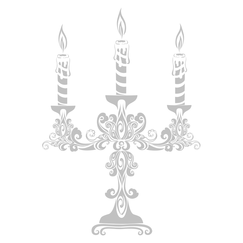 Sticker chandelier