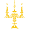 Sticker chandelier