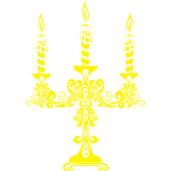 Sticker chandelier