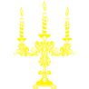 Sticker chandelier
