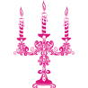Sticker chandelier