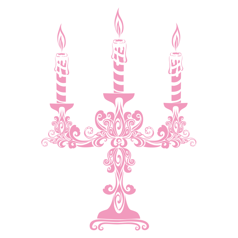 Sticker chandelier