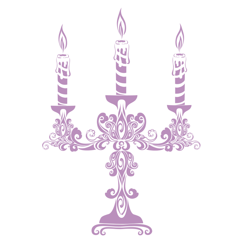 Sticker chandelier