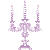 Sticker chandelier