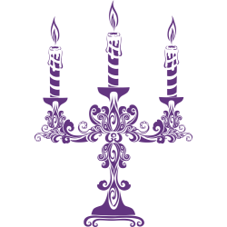 Sticker chandelier