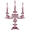 Sticker chandelier
