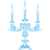 Sticker chandelier