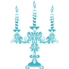 Sticker chandelier