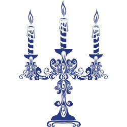 Sticker chandelier