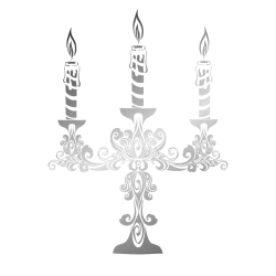 Sticker chandelier