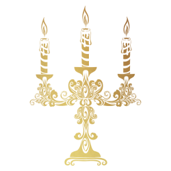 Sticker chandelier
