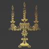 Sticker chandelier