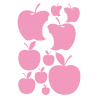 Planche de stickers Pommes