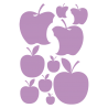Planche de stickers Pommes