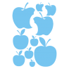 Planche de stickers Pommes