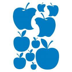 Planche de stickers Pommes