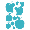 Planche de stickers Pommes