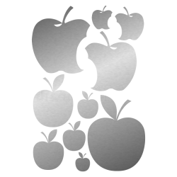 Planche de stickers Pommes